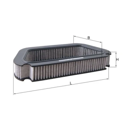 Billede af Filter, indvendig luft MAHLE ORIGINAL LAK 176