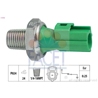 Billede af FACET 7.0146 Olietrykskontakt 1/4 18NPT Made in Italy OE Equivalent VOLVO: V50, FORD: C Max, S Max Mk1, MONDEO 4 Turnier, MAZDA: 6 Stationcar
