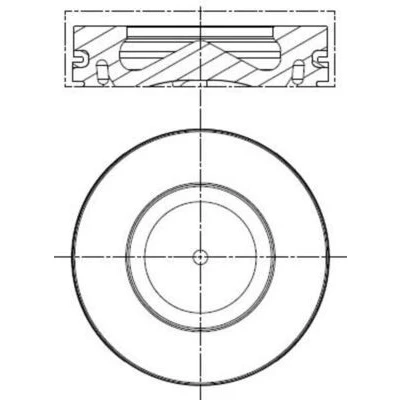 Billede af Stempel MAHLE ORIGINAL 081 PI 00100 000