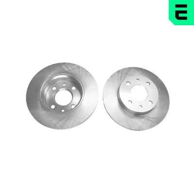 Billede af OPTIMAL BS 1100C Bremseskiver 240 11 4/6 fuldstændigt coatet FIAT: 500 Hatchback, Panda II C Cabriolet