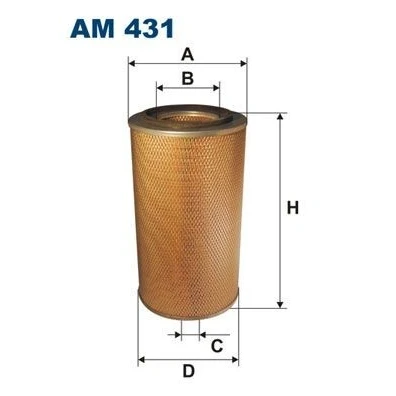 Billede af FILTRON AM 431 Luftfilter 414 233 Filterindsats