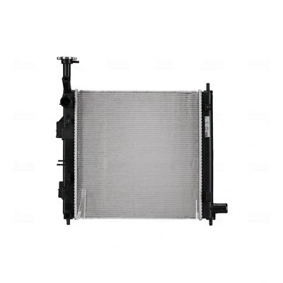 Billede af NISSENS 607192 Radiator Aluminium 410mm 425mm 16mm uden pakning med kappe, ekspansionsbeholder Loddet køleripper KIA: Picanto III (JA) 1.0