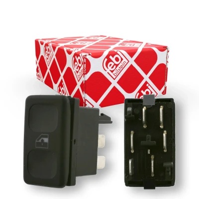 Billede af FEBI BILSTEIN 14080 Kontakt, rudehejs foran, bag VOLKSWAGEN: Polo III Hatchback, GOLF 2