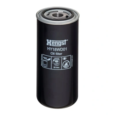 Billede af HENGST filter HY18WD01 Oliefilter 1 12 UNF Påskruet