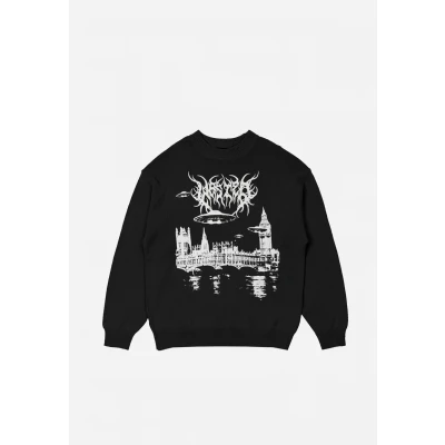 Billede af Wasted Paris Skylab Unisex Striktrøje, Størrelse: Small, Black