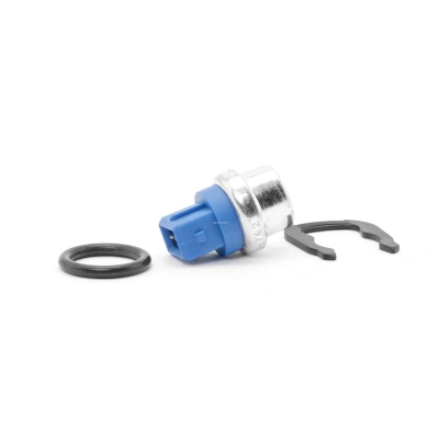 Billede af FEBI BILSTEIN 34762 Kølevæsketemperatur Sensor Blå med holdefjeder, pakning VOLKSWAGEN: GOLF 1 Cabriolet, 2, 3, AUDI: 80 B4 Sedan