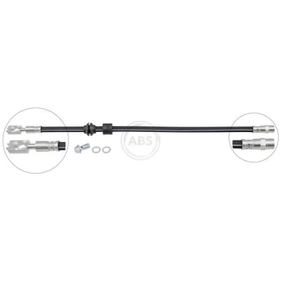 Billede af A.B.S. SL 5355 Bremseslange 500 BANJO 10.0 mm VOLKSWAGEN: GOLF 3, Vento