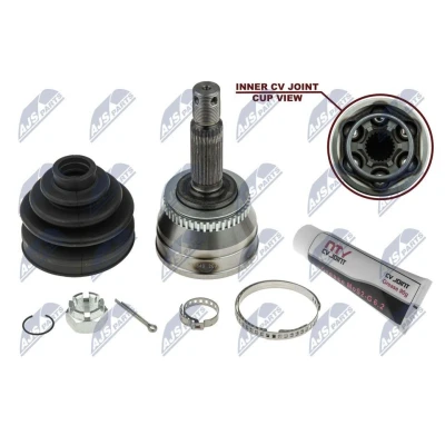 Billede af NTY NPZ HY 549 Knokkelled hjulsidet, foraksel med ABS sensorring HYUNDAI: COUPE, Matrix