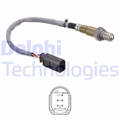 Billede af DELPHI ES21133 12B1 Lambdasonde pladesonde, opvarmet MERCEDES BENZ: Vito Van, Sprinter 3.5 T Ladvogn/Chassis, Van