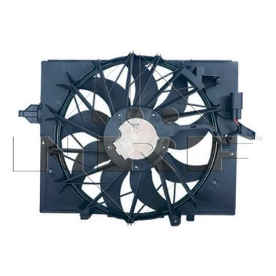 Billede af NRF 47860 Køleventilator 494 12 600 med kølerventilatorramme (karm), Kulløs motor BMW: 5 Touring