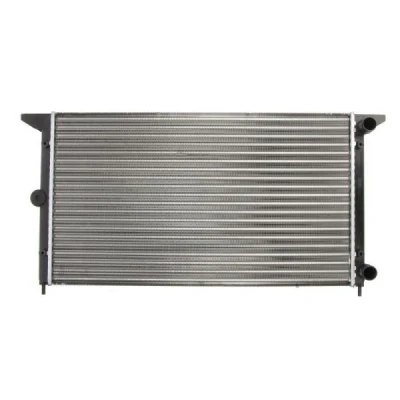 Billede af THERMOTEC D7W032TT Radiator Aluminium, plastik til køretøjer med/uden klimaanlæg 647 378 34 automatgear, manuelt gear Mekanisk fuget køleripper