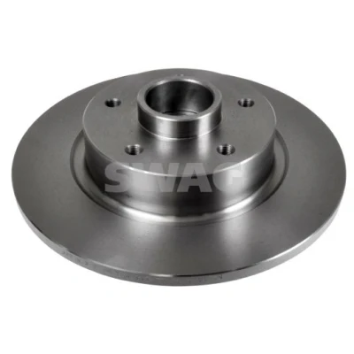 Billede af SWAG 60 93 8305 Bremseskiver bagaksel 274 11 5 114 fuldstændigt olieret med fedtkappe, ABS sensorring RENAULT: GRAND SCENIC 3, Fluence