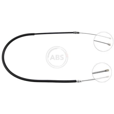 Billede af A.B.S. K11166 Håndbremsekabel 1465 Tromlebremse til venstre /højrestyring