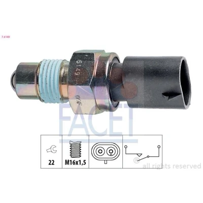 Billede af FACET 7.6149 Kontakt, baklygte Made in Italy OE Equivalent