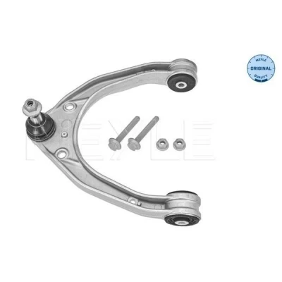 Billede af MEYLE 116 050 0017/S Bærearm ORIGINAL Quality med tilbehør bære /styreled, gummileje højre foraksel, oppe, venstre foraksel krydsarm Aluminium