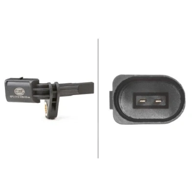 Billede af HELLA 6PU 012 039 021 ABS Sensor højre foraksel uden kabel 2 12 VOLKSWAGEN: Multivan 5 (7HM, Touran I, Passat B7 Variant, SKODA: Octavia Combi