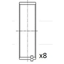 Billede af Plejlstangleje FAI AutoParts BB2029 STD