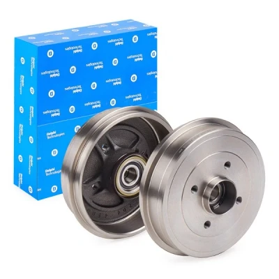 Billede af DELPHI BFR595 Bremsetromler med ABS sensorring, hjulleje, leje 234 203 DACIA: SANDERO 2, LOGAN MCV 2