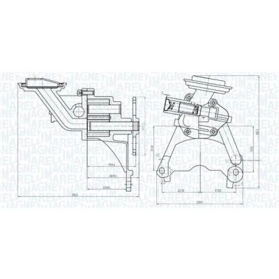 Billede af Oliepumpe MAGNETI MARELLI 351516000096