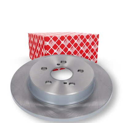 Billede af FEBI BILSTEIN 179494 Bremseskiver bagaksel 265 10 5 100 fuldstændigt coatet TOYOTA: Corolla XII Stationcar, Hatchback