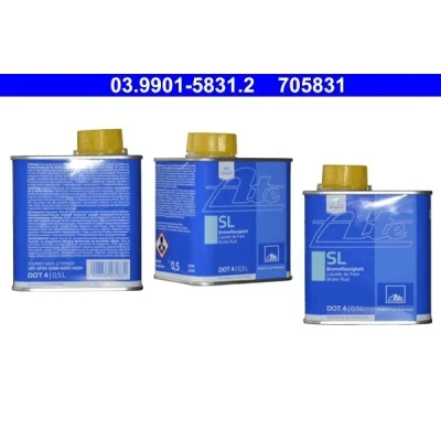 Billede af ATE DOT 4 03.9901 5831.2 Bremsevæske 0,5