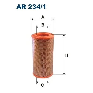 Billede af FILTRON AR 234/1 Luftfilter 262 135 Filterindsats