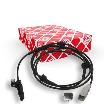 Billede af FEBI BILSTEIN 36949 ABS Sensor Bagaksel venstre, højre med skrue 1800 hvid PEUGEOT: 407 Sedan, SW, Coupe, CITROËN: C5 III Stationcar