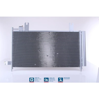 Billede af NISSENS 940328 Kondensator med tørrer Aluminium 630 R 134a SUZUKI: SX4 I Hatchback