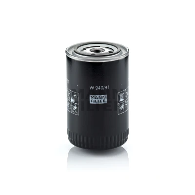 Billede af MANN filter W 940/81 Oliefilter 3/4 16 UNF med en returløbs stop ventil Påskruet TOYOTA: Land Cruiser 80, 100, 60