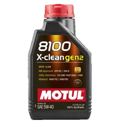Billede af Motul X CLEAN GEN2 5W 40 1l Motorolie 109761 BMW: 5 Sedan, 1 Hatchback, 3 Touring, OPEL: Astra H Caravan, Corsa D Insignia A Sports Tourer