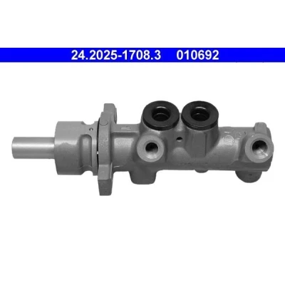Billede af ATE 24.2025 1708.3 Bremsehovedcylinder 5 25,4 3x M10x1 RENAULT: MASTER 2 Bus