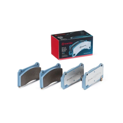 Billede af BREMBO P 09 028E Bremseklodser med akustisk advarsel for slid anti knirke plade uden tilbehør TESLA: Model 3, Y