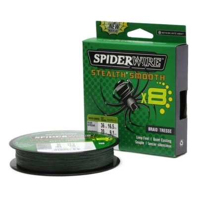 Billede af Spiderwire Stealth Smooth 8 Moss Green Braided line 0.33mm (300m) fishing