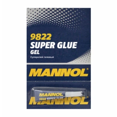 Billede af MANNOL Gel Super Glue 9822 Universallim Blisterpakning, Tube