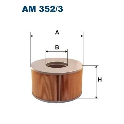 Billede af FILTRON AM 352/3 Luftfilter 145 255 Filterindsats TOYOTA: Land Cruiser Prado 70 SUV, 100