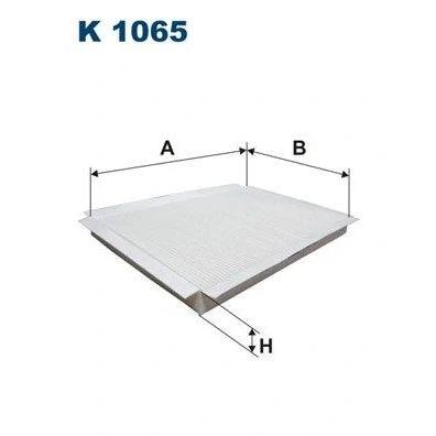 Billede af FILTRON K 1065 Kabinefilter Partikelfilter 352 244 30 MERCEDES BENZ: A klasse