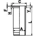 Billede af KOLBENSCHMIDT 89578110 Cylinderforing