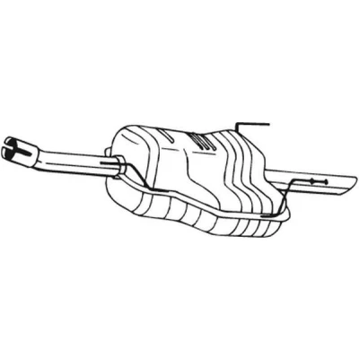 Billede af BOSAL 185 487 Lydpotte