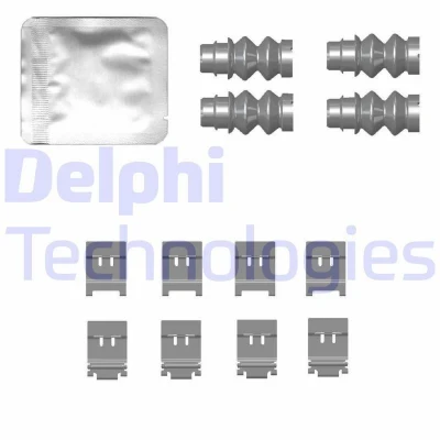 Billede af DELPHI LX0772 Tilbehørssæt, skivebremsebelægning PEUGEOT: 308 SW 2, II Hatchback, 508 SW, TOYOTA: C HR