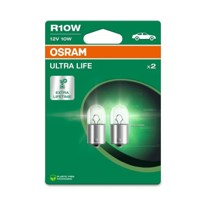Billede af OSRAM 5008ULT 2BL Glødepære 12V 10W R10W