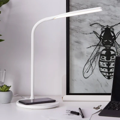 Billede af Joni LED bordlampe, hvid, højde 34 cm, CCT, dæmpbar
