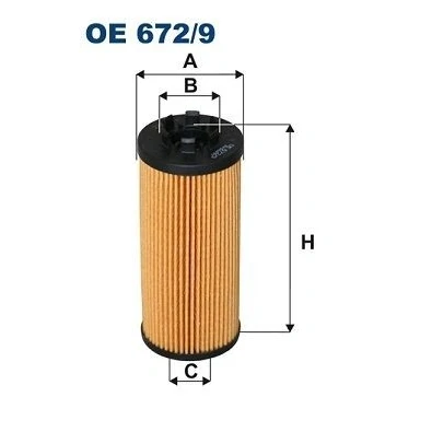 Billede af FILTRON OE 672/9 Oliefilter Filterindsats BMW: 2 Gran Tourer, X1, Active MINI: Hatchback, Clubman