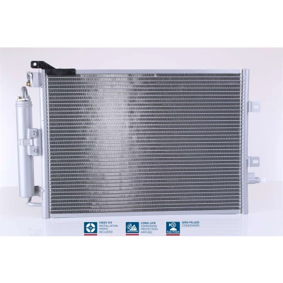 Billede af NISSENS 940142 Kondensator med tørrer Aluminium 545 R 134a RENAULT: CLIO III Grandtour, 3