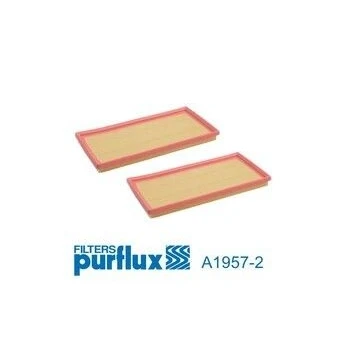 Billede af PURFLUX A1957 2 Luftfilter 25 156 310 Filterindsats MERCEDES BENZ: E klasse T modell, Sedan, C Sedan