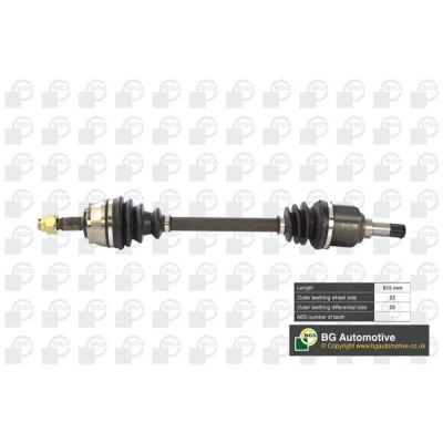Billede af Drivaksel BGA DS2201L