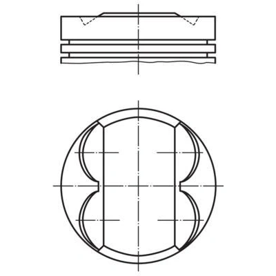 Billede af Stempel MAHLE ORIGINAL 081 PI 00106 000
