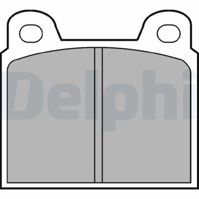 Billede af Bremseklodser DELPHI LP20