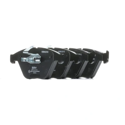 Billede af VALEO 301410 Bremseklodser FIRST foraksel Ekskl. slidadvarselskontakt med anti knirke plade BMW: 5 Sedan, Touring, 3 Touring