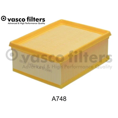 Billede af DAVID VASCO A748 Luftfilter 70 170 207 rektangulær Filterindsats med forfilter PEUGEOT: 206 Hatchback, SW, CITROËN: Xsara Picasso
