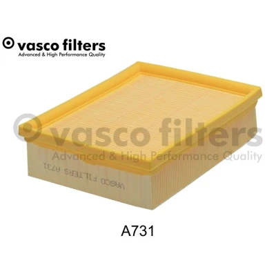 Billede af DAVID VASCO A731 Luftfilter 58 170 207 rektangulær Filterindsats PEUGEOT: 206 Hatchback, SW, CITROËN: Xsara Picasso, Stationcar